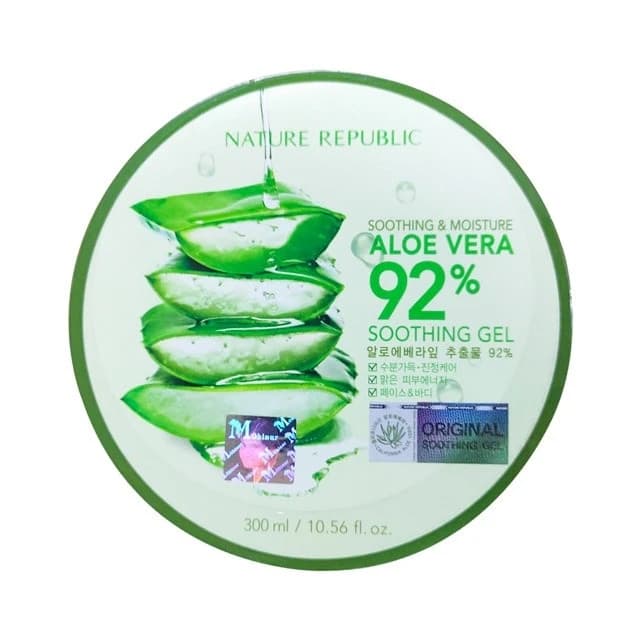 Nature Republic Aloe Vera Gel 92 Percent Soothing Moisture 300ml
