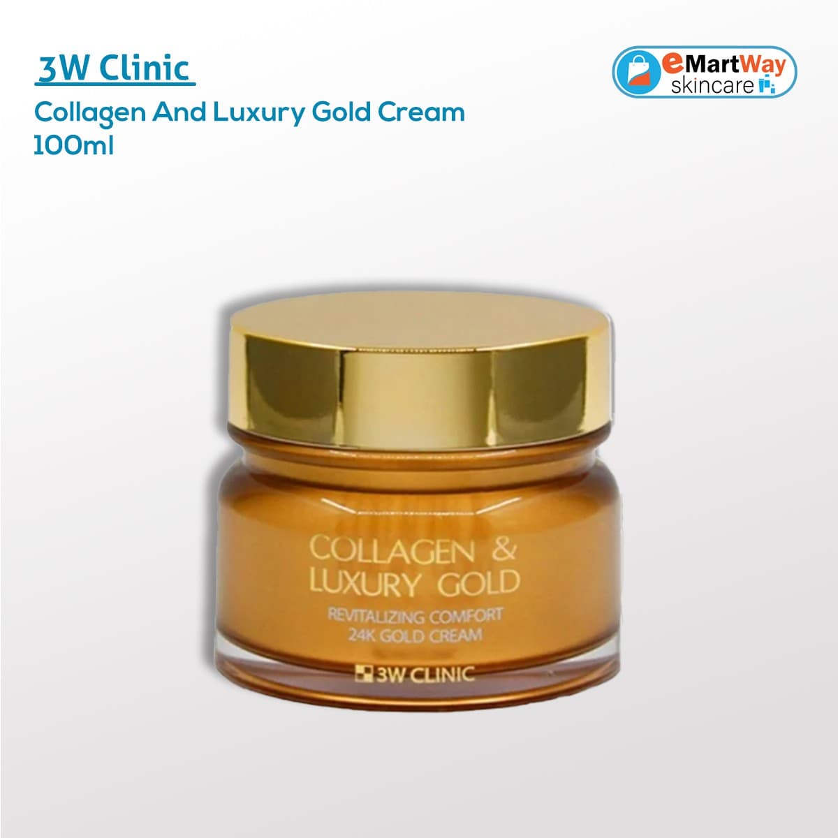 3W Clinic Collagen And Luxury Gold Cream 100ml 