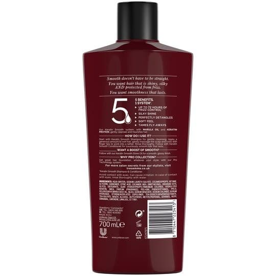 Tresemme Keratin Smooth Shampoo With Marula Oil 700ml 