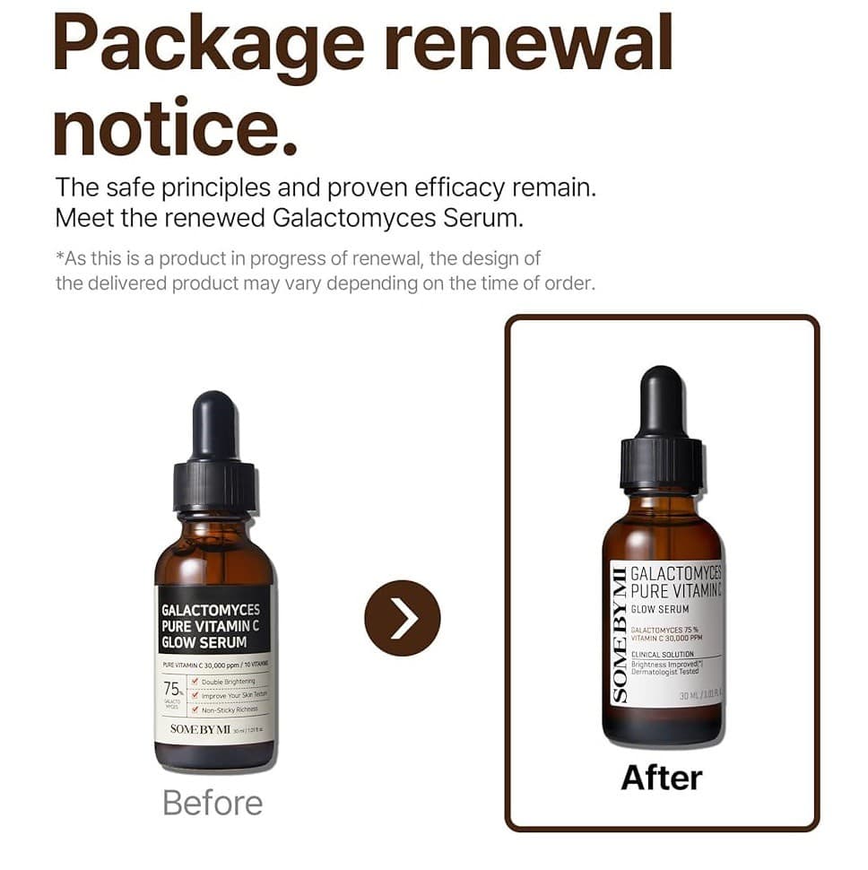 SOME BY MI Galactomyces Pure Vitamin C Glow Serum 30ml 