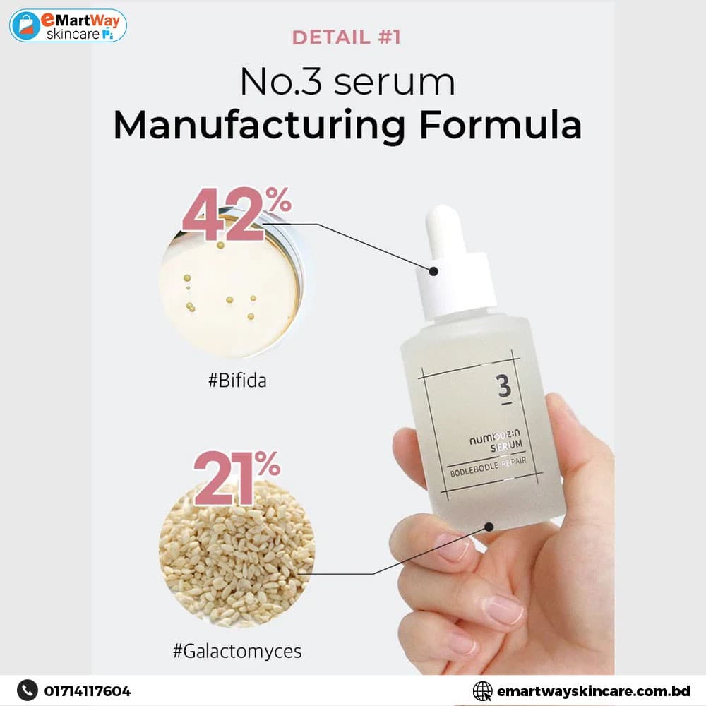 Numbuzin No 3 Skin Softening Serum 50ml 