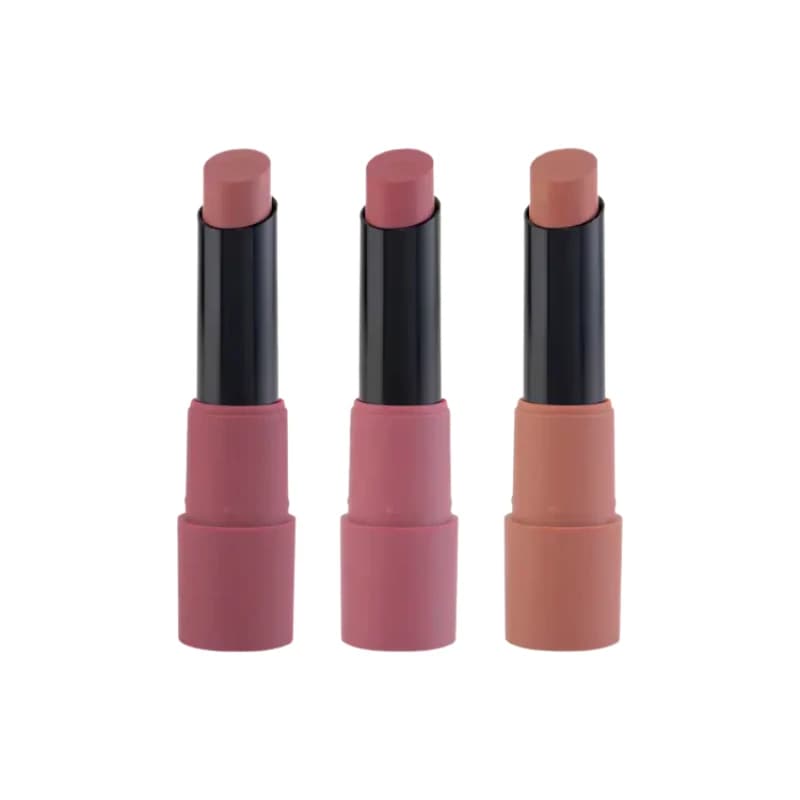 Mars 3 Matte Box Lipstick (Peaches and Nudes-02) 3.2gX3