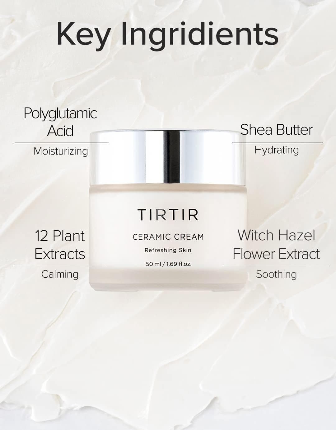 TirTir Ceramic Cream 50ml (EXP2027/05/30) 
