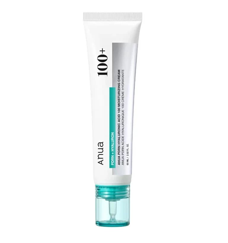 Anua PDRN Hyaluronic Acid 100 Moisturizing Cream 60ml 