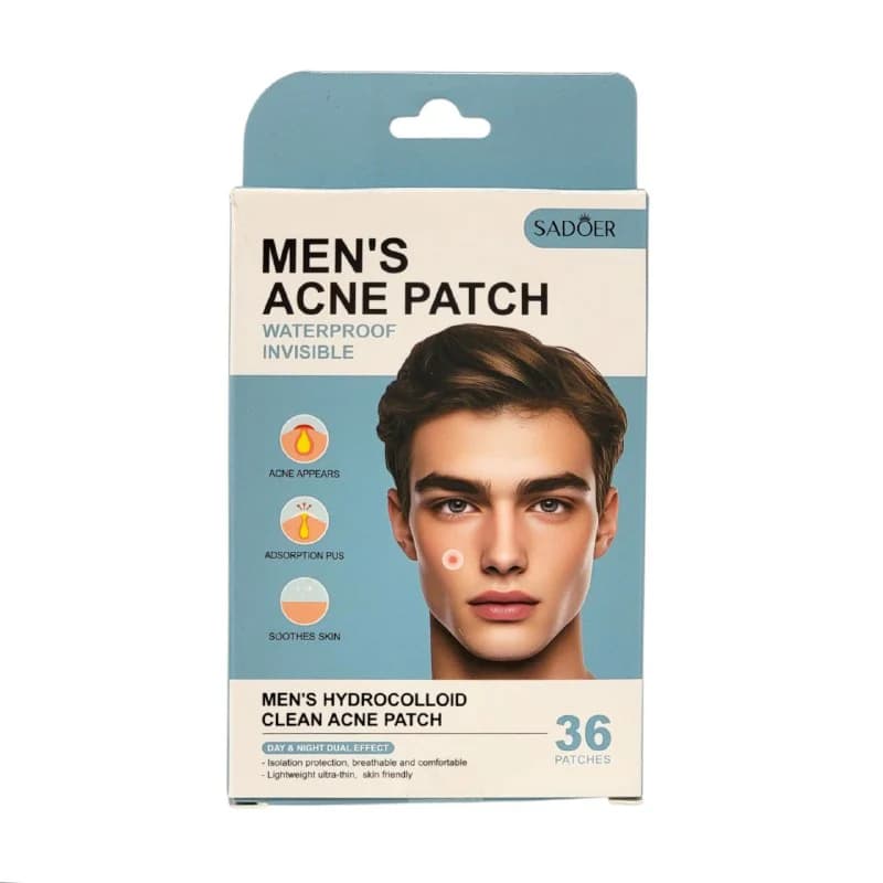SADOER Men's Acne Patch Waterproof Invisible 36 Patches