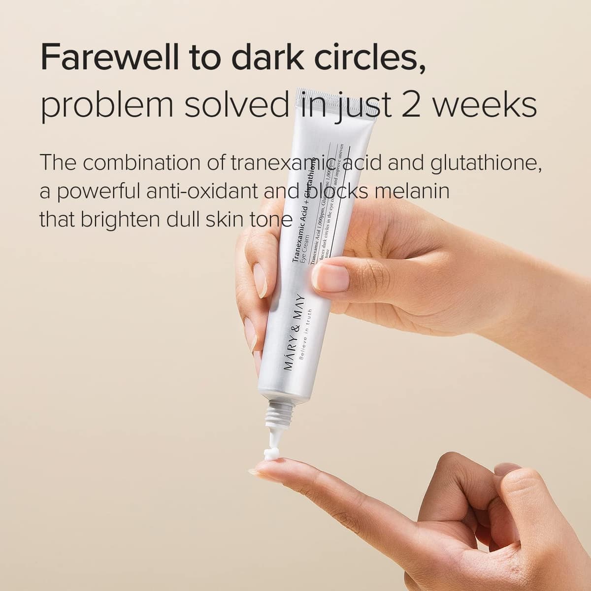 Mary & May Tranexamic + Glutathione Eye Cream 12g 