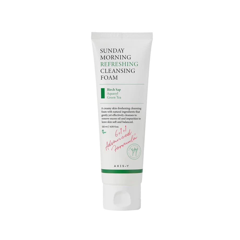 Axis-Y Sunday Morning Refreshing Cleansing Foam 120ml 