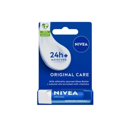 Nivea Original With Shea Butter & Natural Oils Lip Balm 4.8g