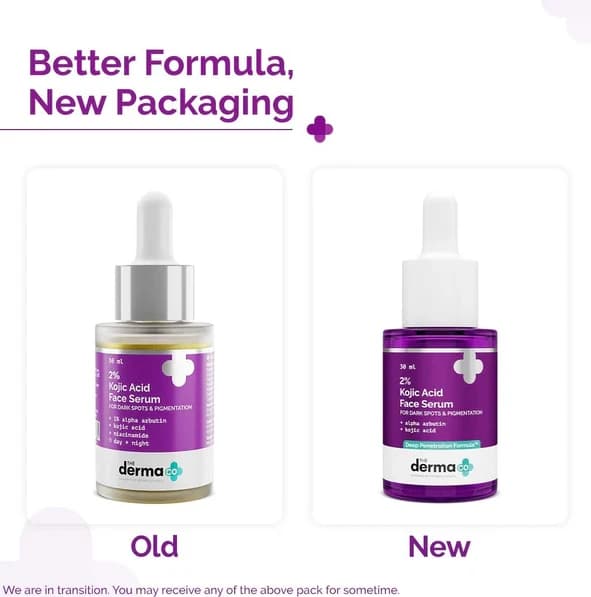 The Derma CO 2% Kojic Acid Face Serum 30ml