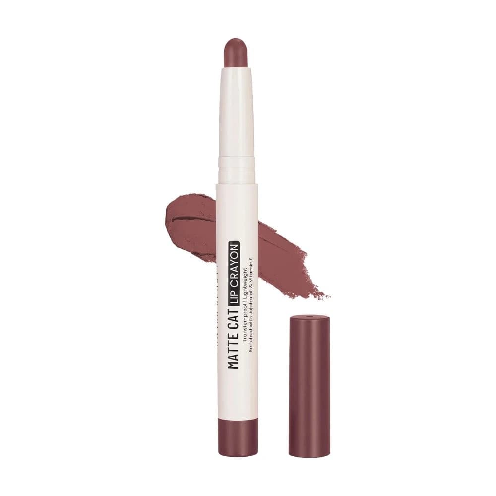 Swiss Beauty Matte Cat Lip Crayon- 03 (Brick Shell) 1.5g 