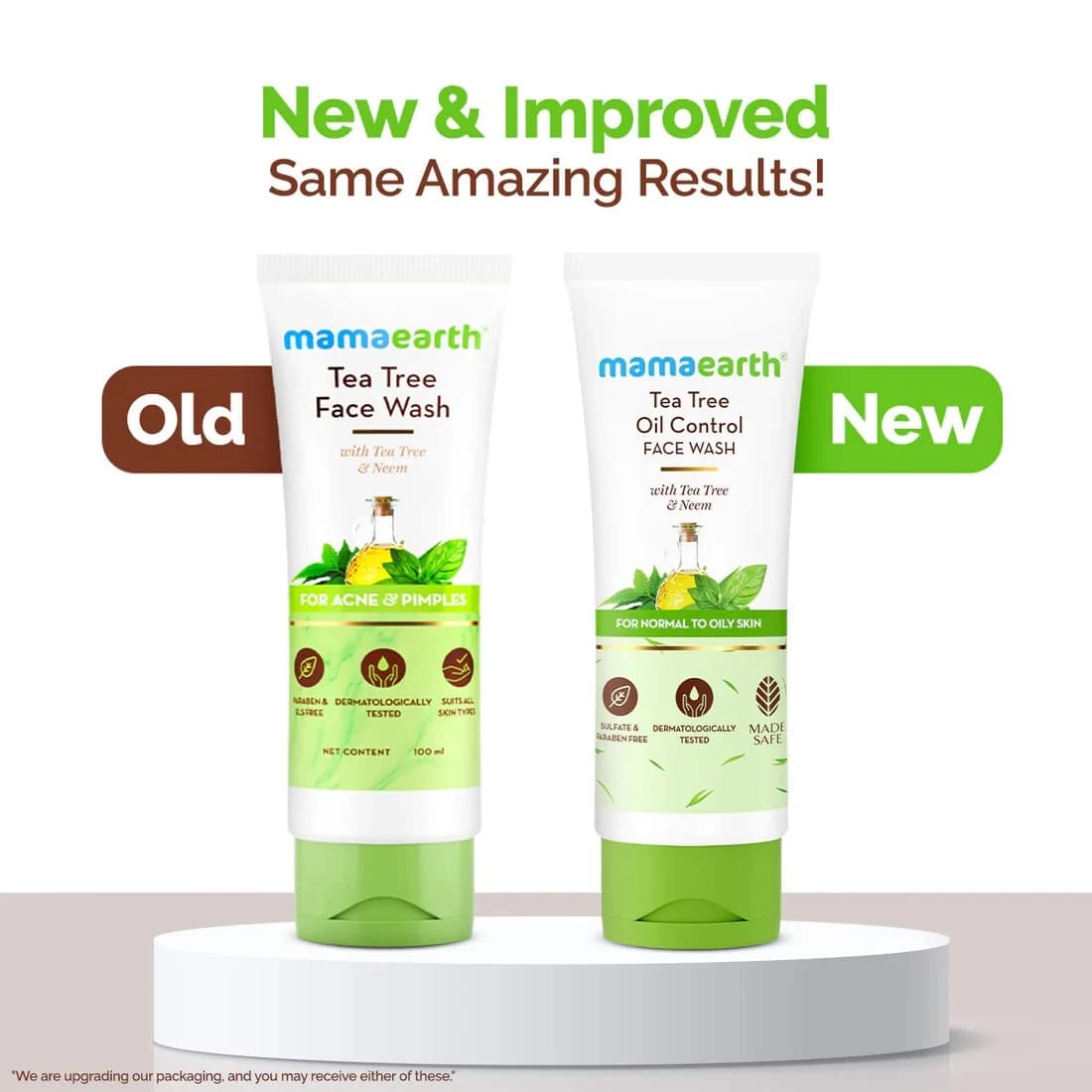Mamaearth Tea Tree Face Wash for Acne & Pimples 100ml