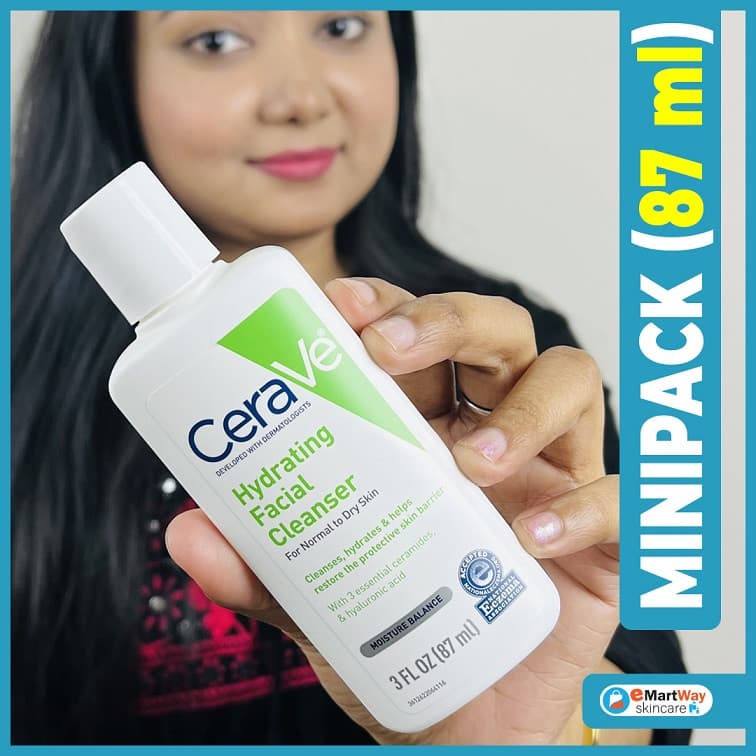 CeraVe Hydrating Facial Cleanser 87ml (USA Version) 