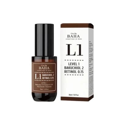 Cos De Baha Level 1 Bakuchiol 2% Retinol 0.15% Serum (L1) 30ml