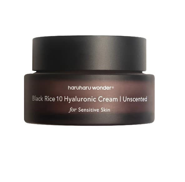 Haruharu Wonder Black Rice 10 Unscented Hyaluronic Cream For Sensitive Skin 50ml 