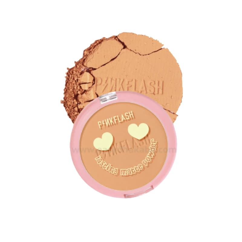 PINKFLASH Lasting Matte Pressed Powder - Shade 222 (PF-F08)