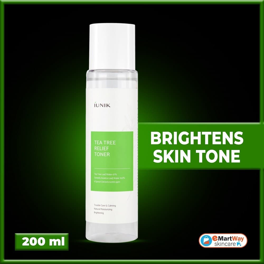 iUNIK Tea Tree Relief Toner 200ml 