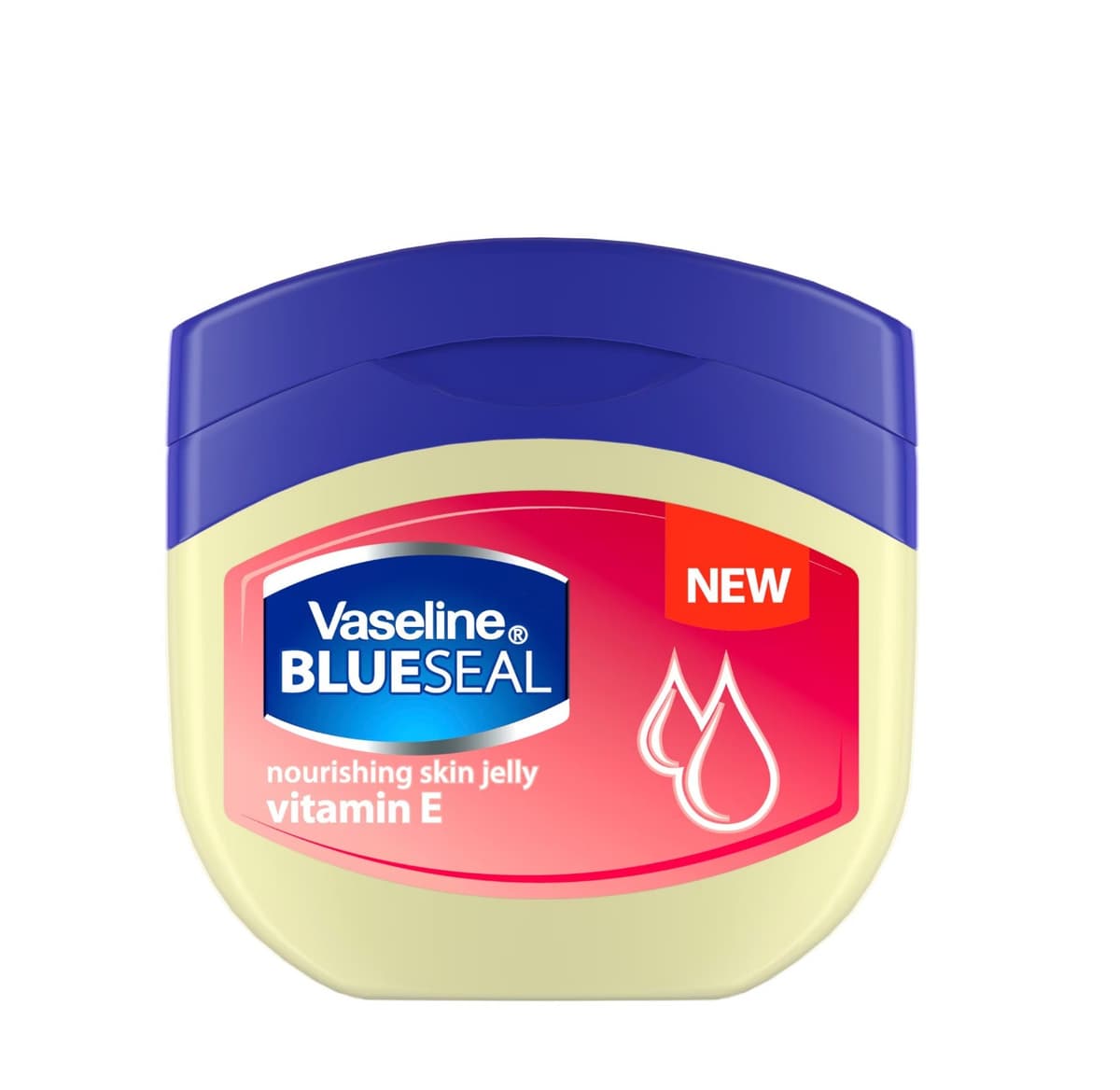 Vaseline Blue Blue Seal Nourishing Skin Vitamin E Petroleum Jelly 100ml 
