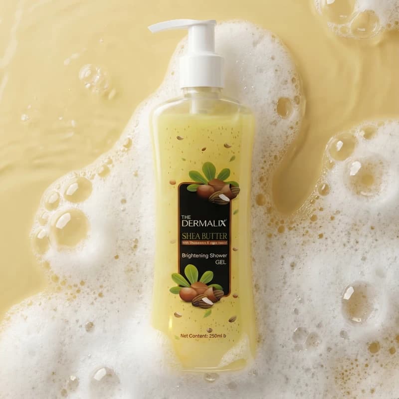 The Dermalix Shea Butter Brightening Shower Gel 250ml 