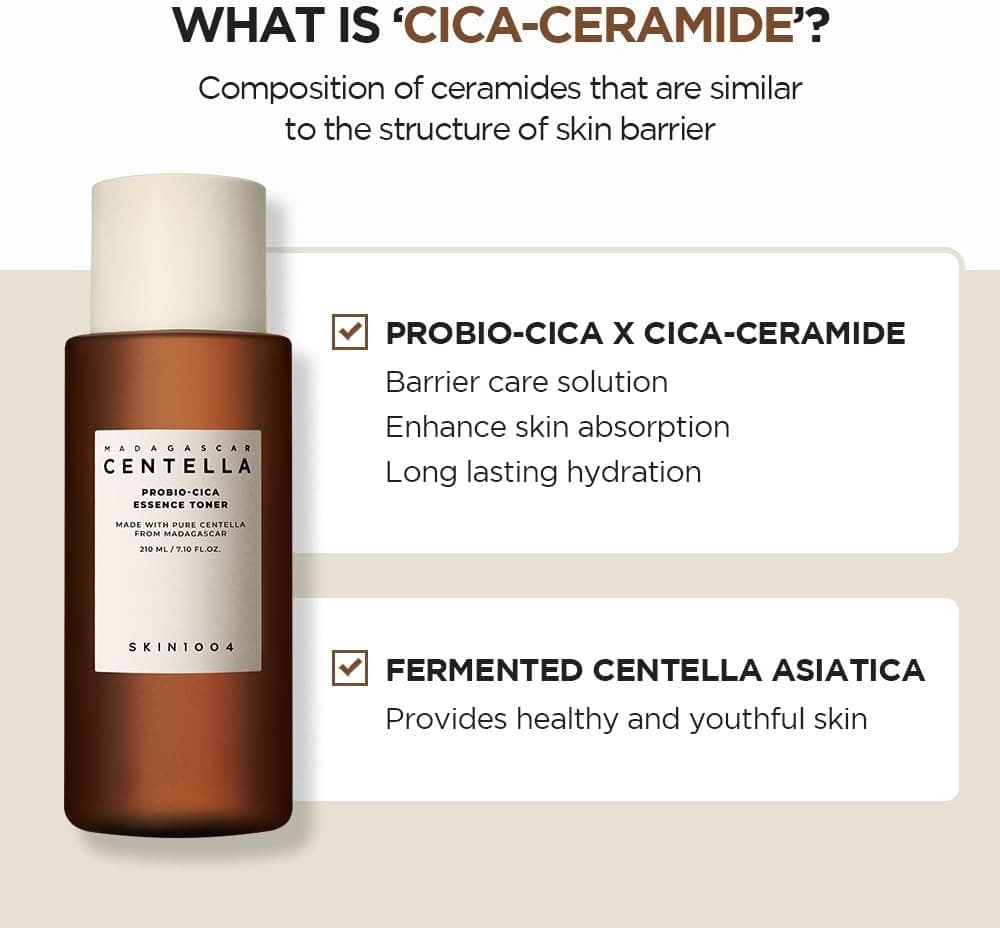 SKIN1004 Madagascar Centella Probio-Cica Essence Toner 210ml 
