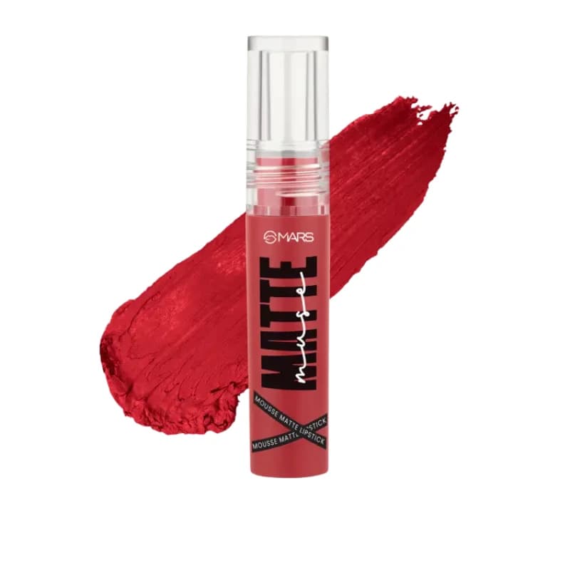 Mars Matte Mousse LIpstick - (Boss Girl-08) 3ml 
