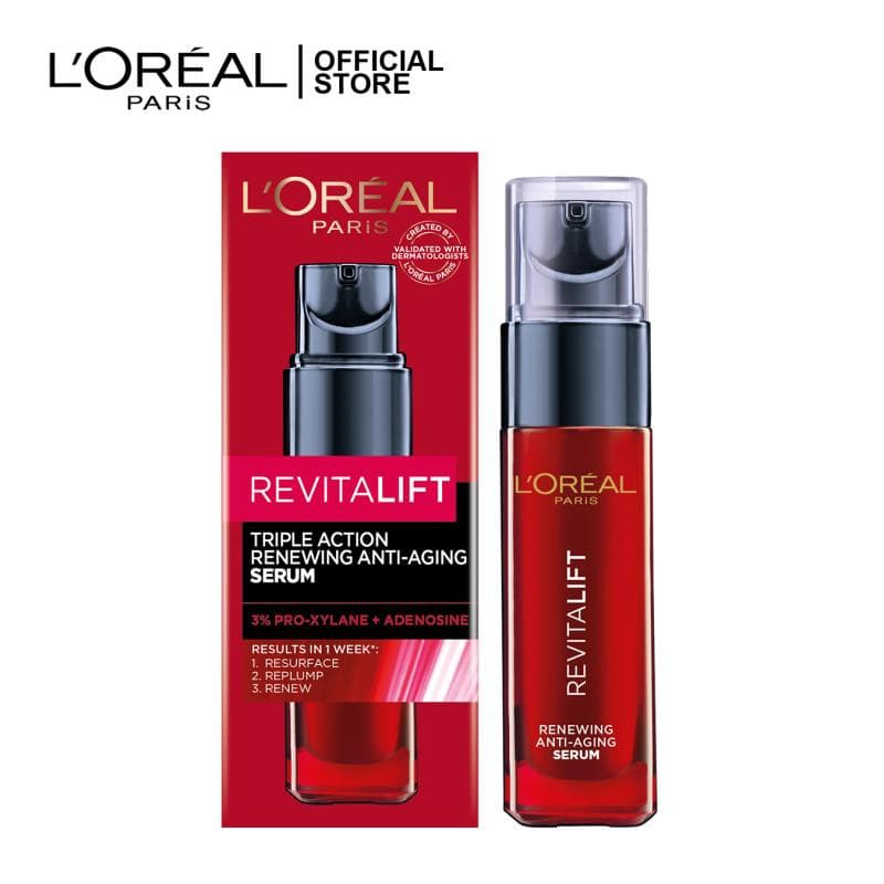 Loreal Revitalift Triple Action Renewing Anti-Aging Serum 30ml 