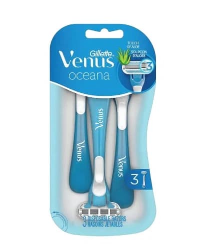 Gillette Venus Oceana Women’s Disposable Razors (3s) 