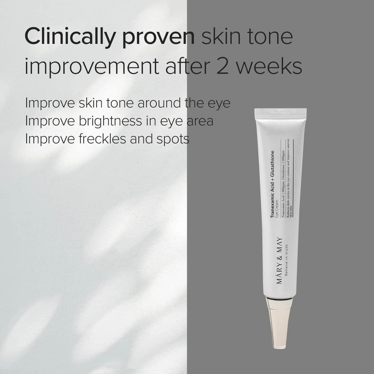 Mary & May Tranexamic + Glutathione Eye Cream 12g 