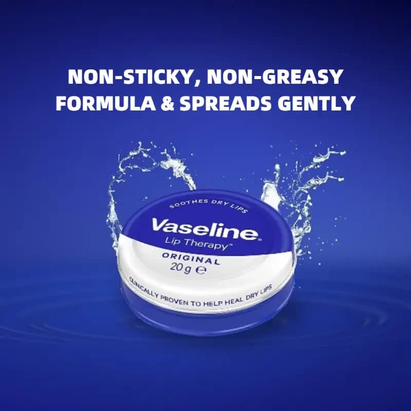 Vaseline Lip Therapy Petroleum Jelly Original 20g 