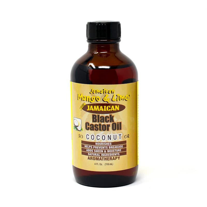 Jamaican Mango & Lime Pure Black Castor Oil (Coconut) 118ml 
