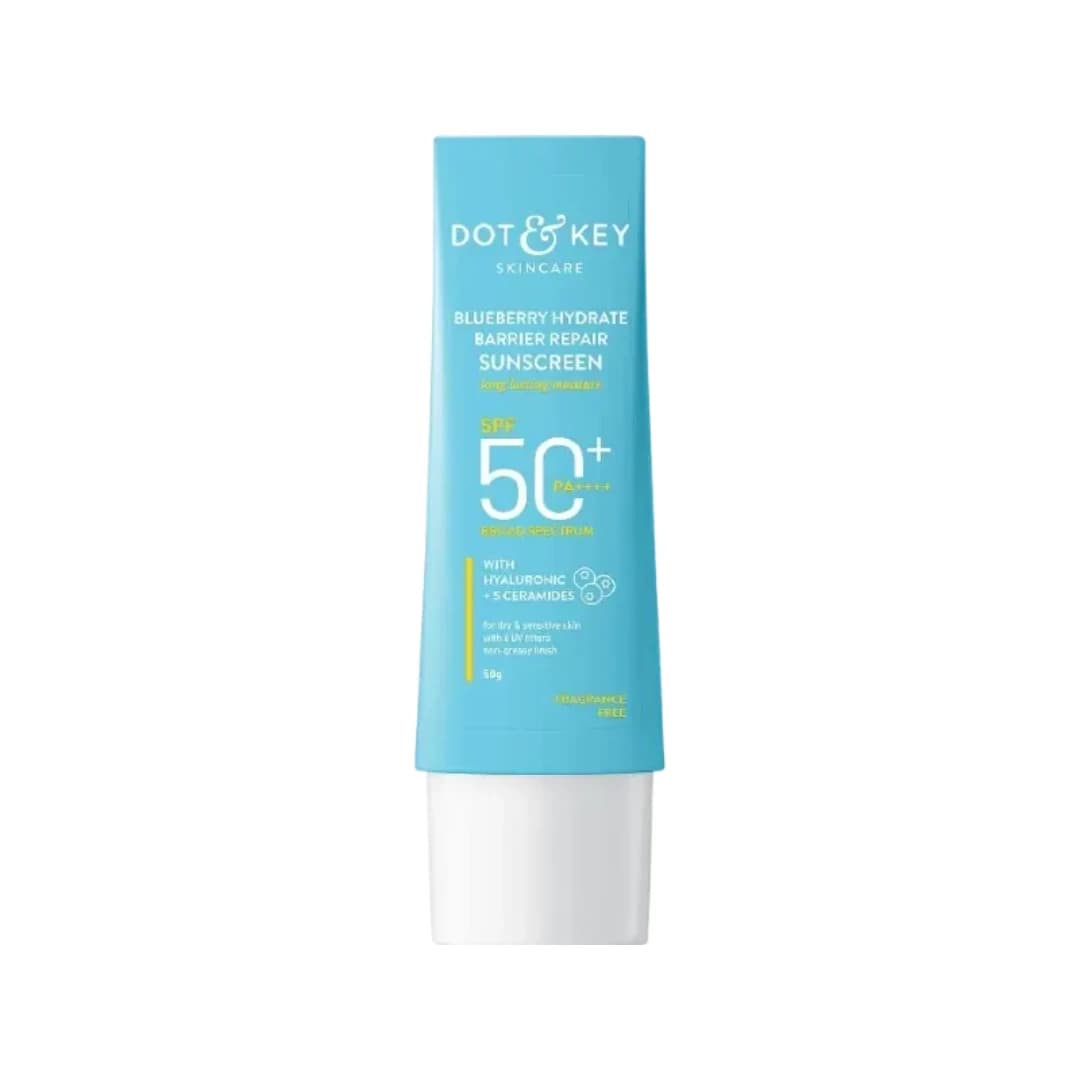 Dot & Key Blueberry Hydrate Barrier Repair Sunscreen SPF 50+ PA++++ - 50g