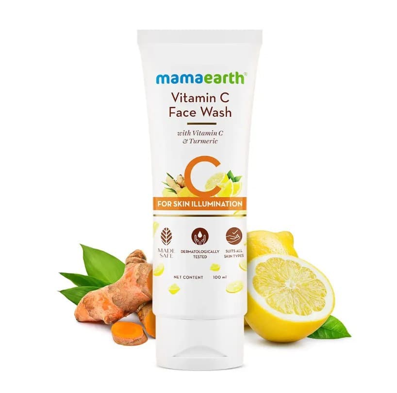 Mamaearth Vitamin C Daily Glow Face Wash 100ml 