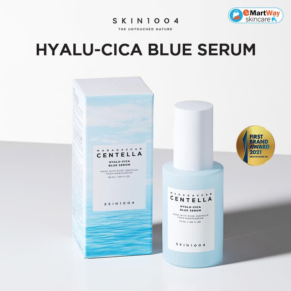 SKIN1004 Madagascar Centella Hyalu-Cica Blue Serum 50ml 