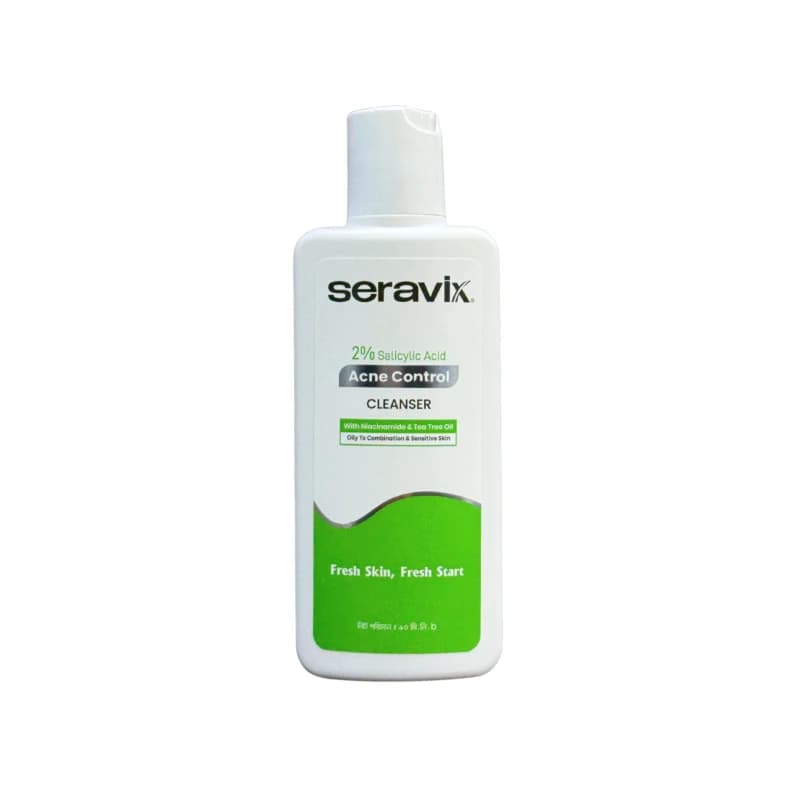 Seravix 2% Salicylic Acid Acne Control Cleanser 90ml