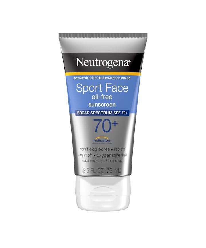 Neutrogena Sport Face Oil-free Lotion Sunscreen Broad Spectrum SPF 70+(73ml) 