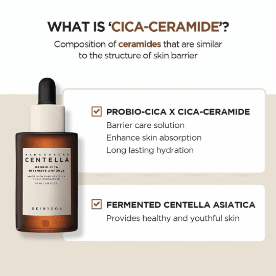 SKIN1004 Madagascar Centella Probio-Cica Intensive Ampoule 50ml 