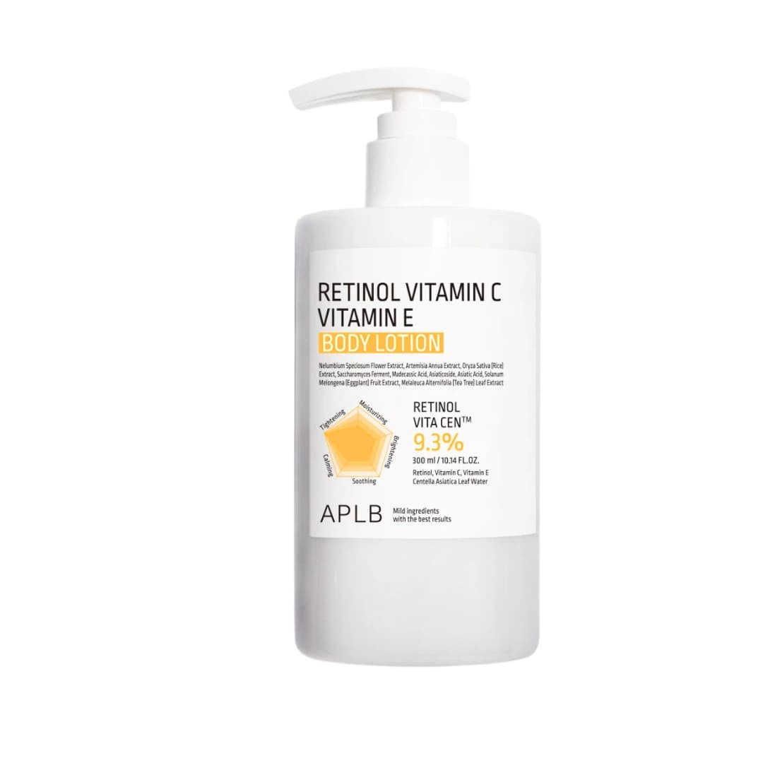 APLB Retinol Vitamin C Vitamin E Body Lotion 300ml