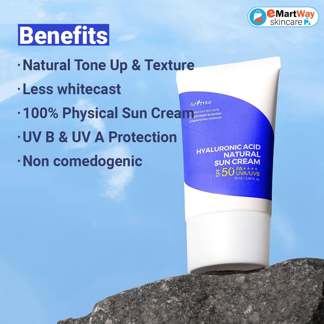 Isntree Hyaluronic Acid Natural Sun Cream 50ml 
