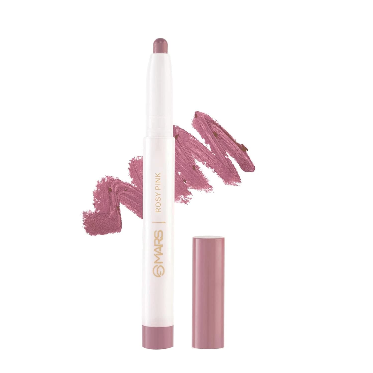 Mars Poppins Long Lasting Lip Crayon (Rosy Pink -04) 1.3g