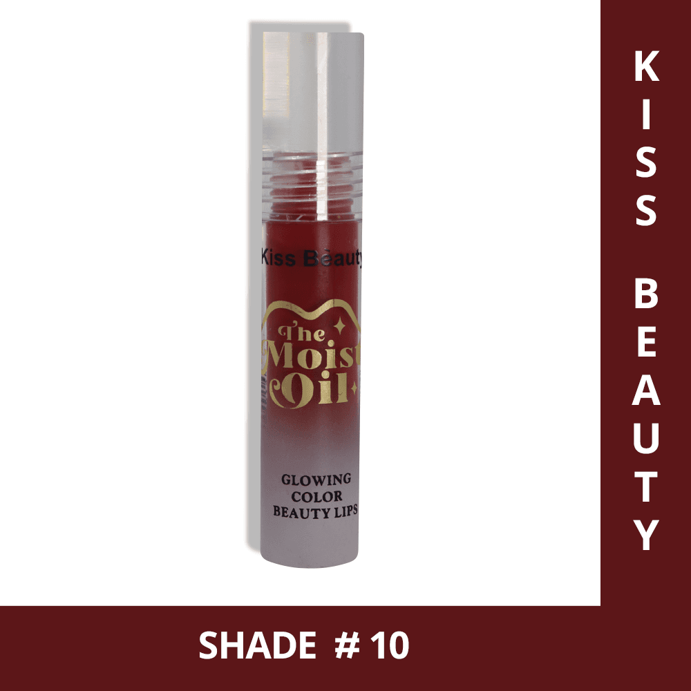 Kiss Beauty The Moist Oil Lipgloss (Shade 10) 