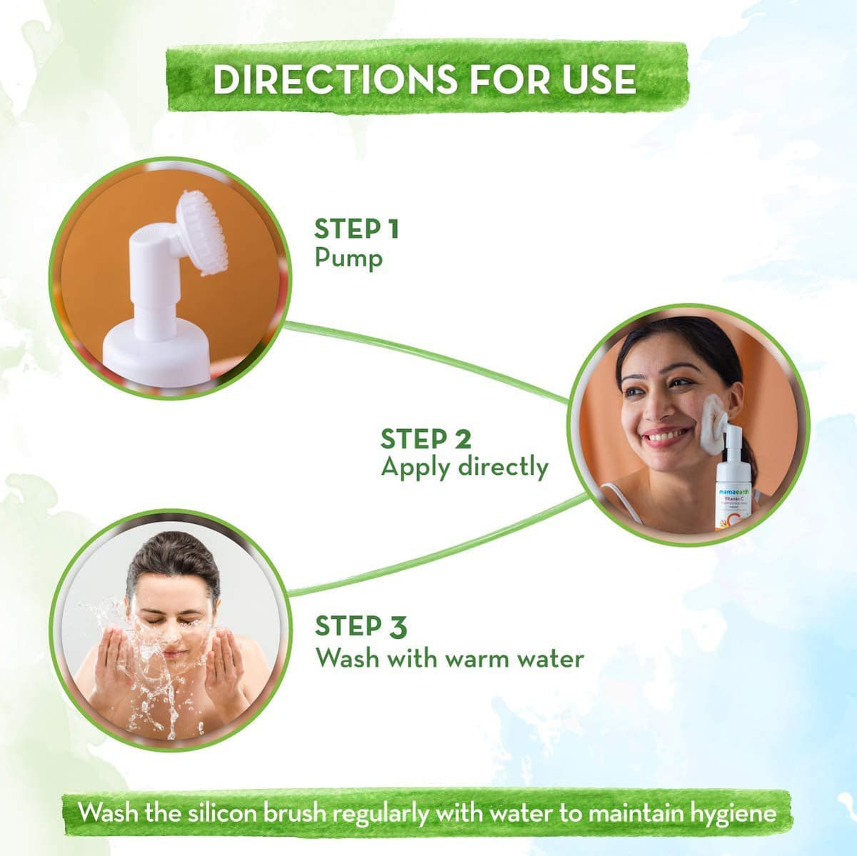 Mamaearth Vitamin C Foaming Facewash 150ml 