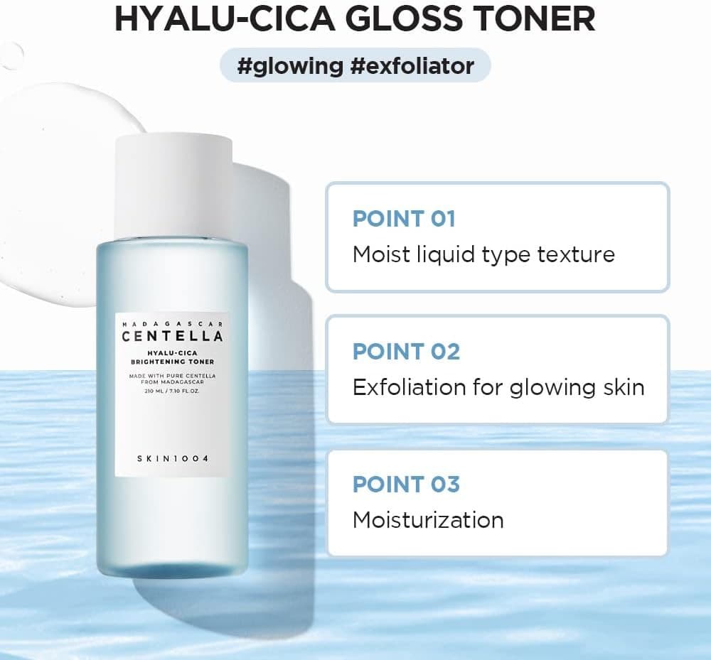 SKIN1004 Centella Hyalu-Cica Brightening Toner 30ml 