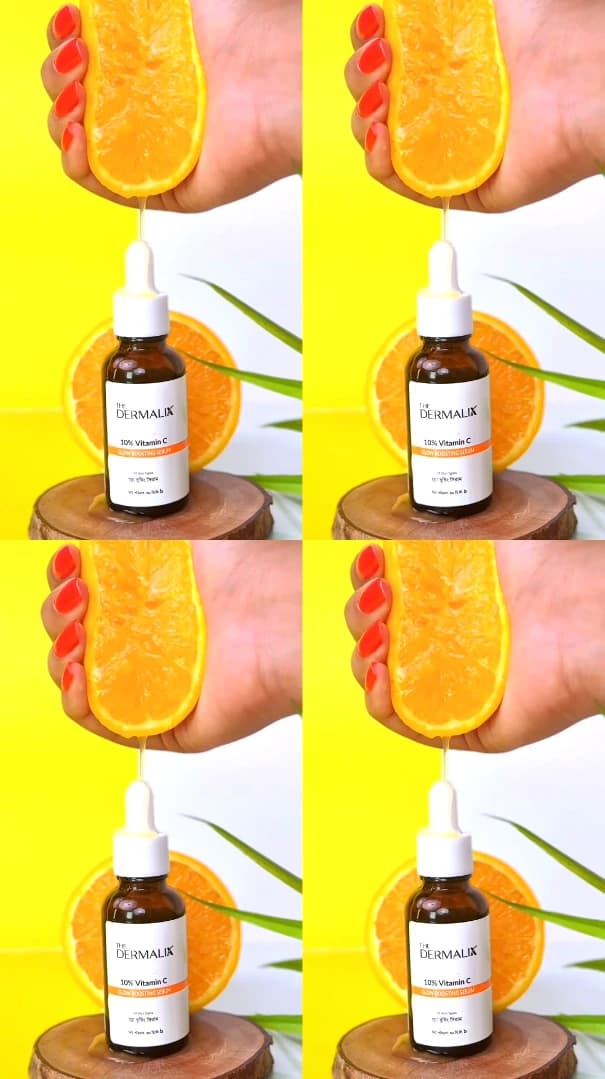 The Dermalix 10 % Vitamin C Glow Boosting Serum 30ml