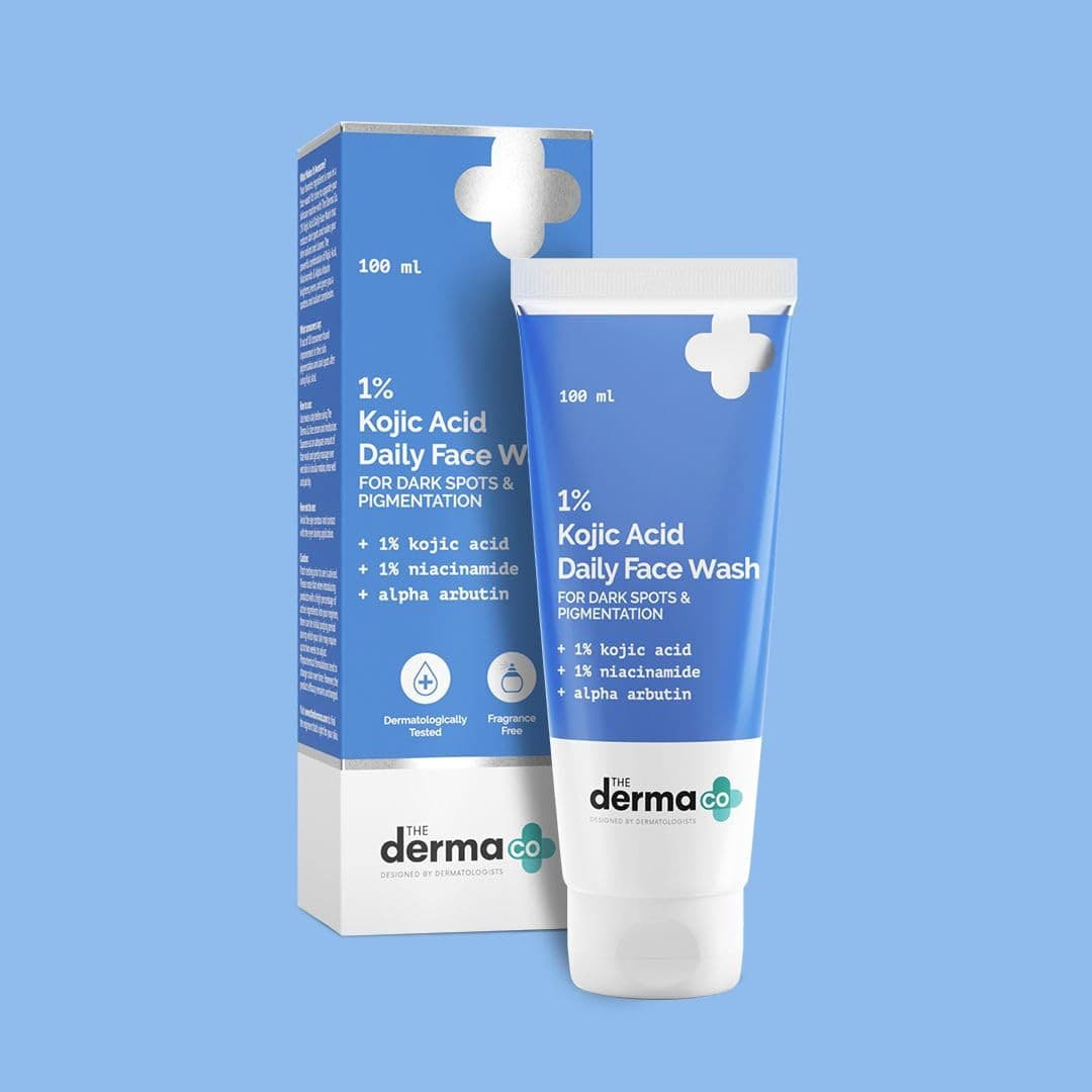 The Derma CO 1% Kojic Acid Daily Face Wash 100ml 