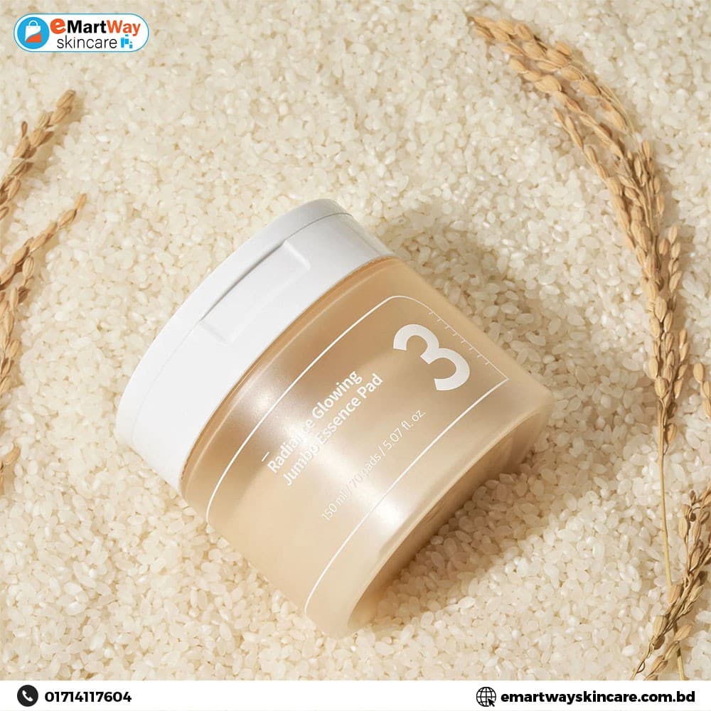 Numbuzin No. 3 Radiance Glowing Jumbo Essence 70Pcs Pad -150ml 
