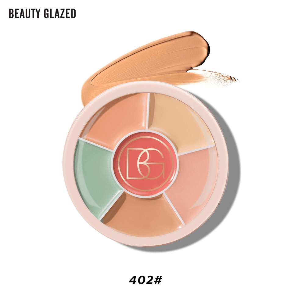 Beauty Glazed Softly 6 Colors Concealer Palette - 402 