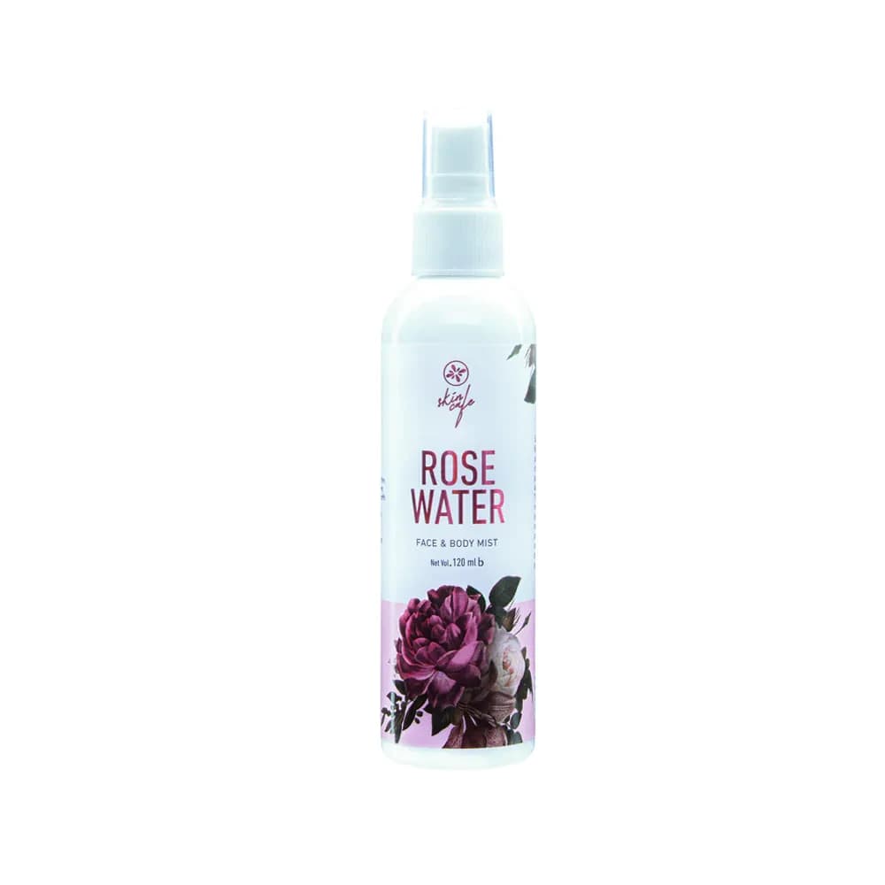 Skin Cafe 100% Natural Rose Water Face And Body Mist 120ml 