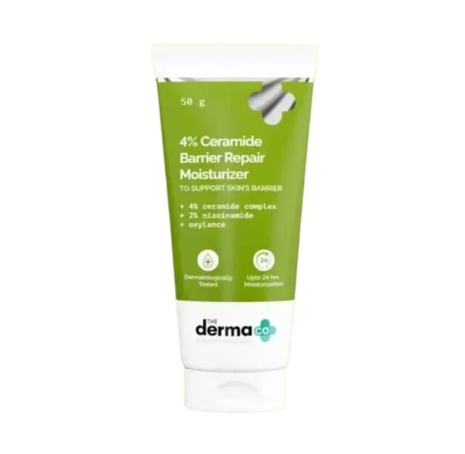 The Derma Co 4% Ceramide Barrier Repair Moisturizer 50g