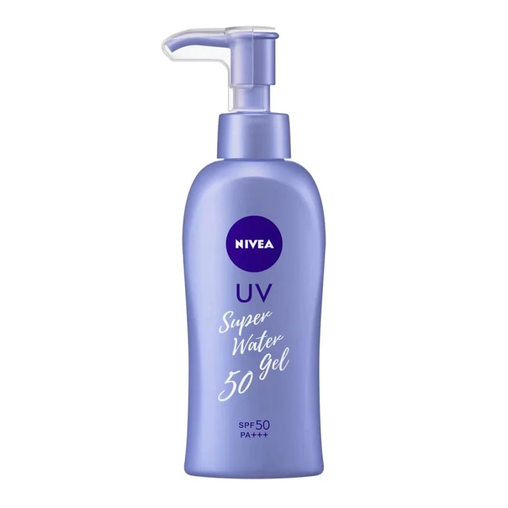 Nivea Sun Protect Super Water Gel Sunscreen Pump Bottle SPF50 PA+++ 140g 