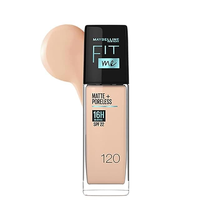 Maybelline Fit Me Matte+Poreless Liquid Foundation 120 