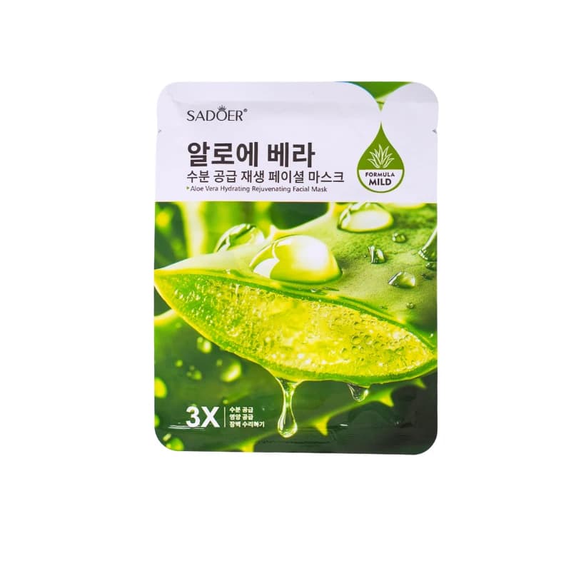 Sadoer Aloe Vera Hydrating Rejuvenating Facial Mask 25g 